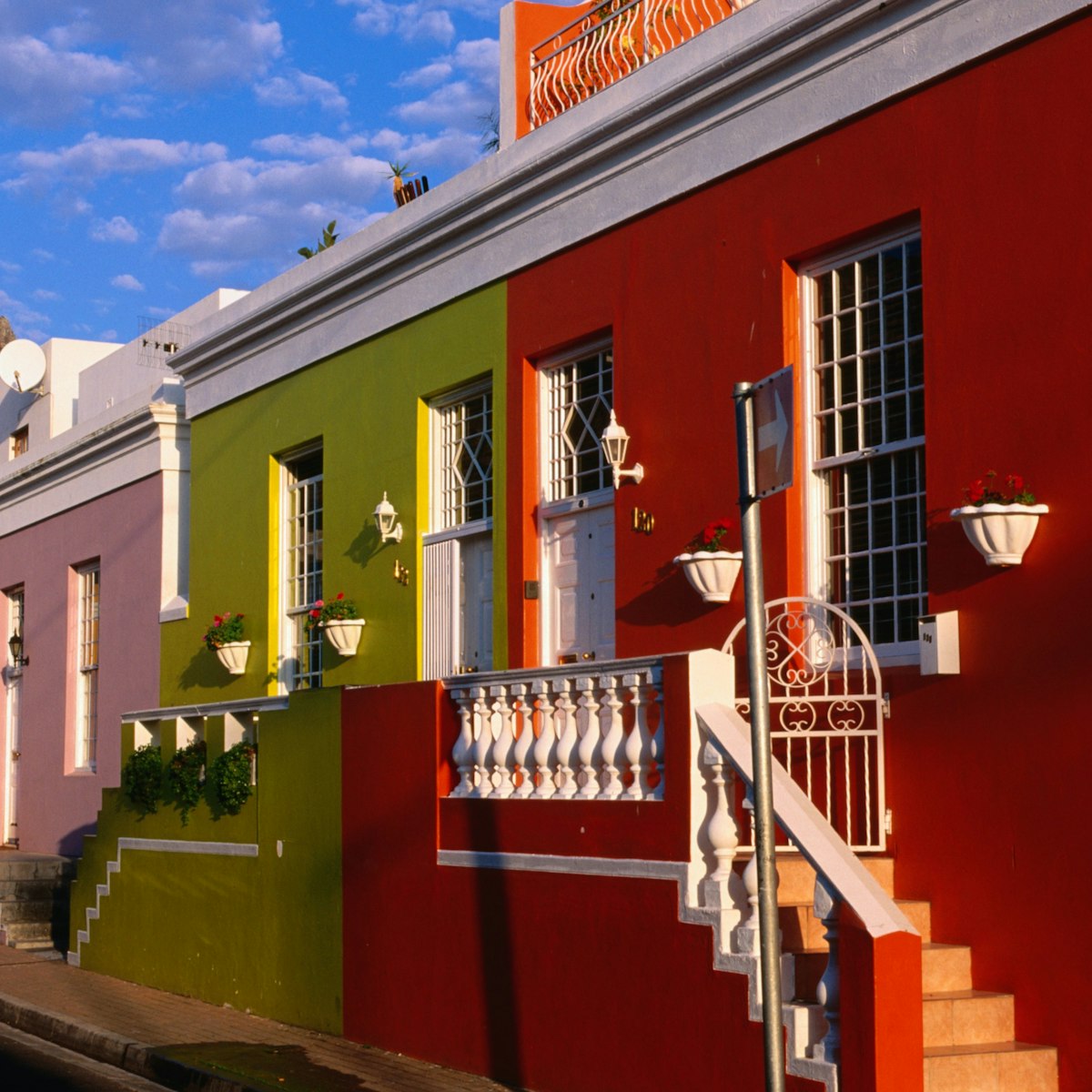 Bo-Kaap, Chiappini Street, Muslim Cape-Malay area.