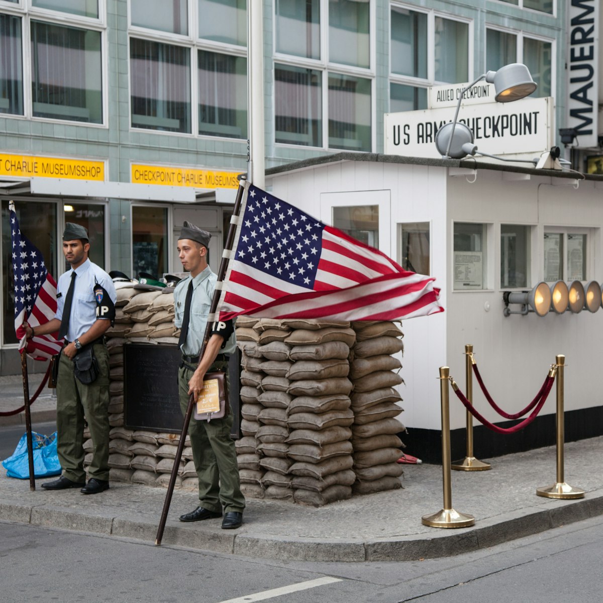 500px Photo ID: 75897459 - Checkpoint Charlie, Berlin - preserved as a tourist attraction