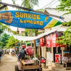 Streets Of Gili Trawangan, An Island Located In Between Bali And Lombok Island. Gili Trawangan, Indonesia. (Photo by: Luis Martinez/Design Pics Editorial/Universal Images Group via Getty Images)
1912158291
boat, building, color, colour, display, for, goods, group, less, resort, shop, transport, tropical, urban