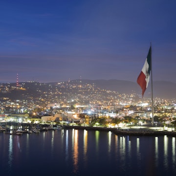 Ensenada, Mexico, night shot