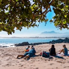 Family beach day in Gordon's Bay, South Africa; Shutterstock ID 1463248628; your: Claire Naylor; gl: 65050; netsuite: Online ed; full: Cape Town day trips
1463248628